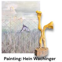 Painting 192 Fisch 60/80 cm Hartfaser &Ouml;l